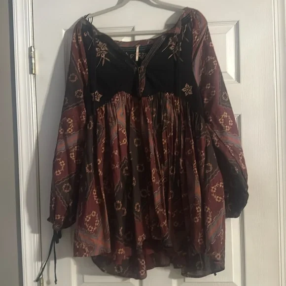 Free People babydoll dress NWOT - Picture 4 of 9
